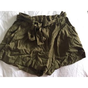 Forever 21 Paperbag Shorts